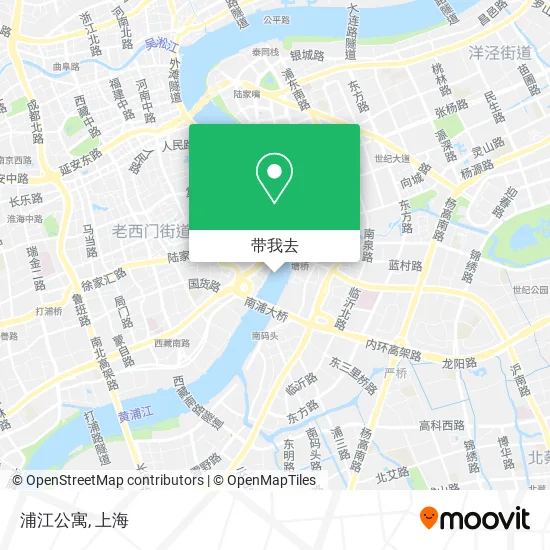 浦江公寓地图