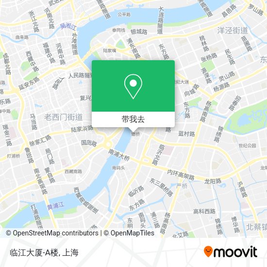 临江大厦-A楼地图