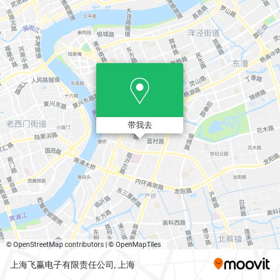 上海飞赢电子有限责任公司地图