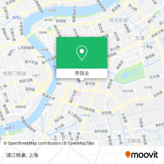 浦江映象地图