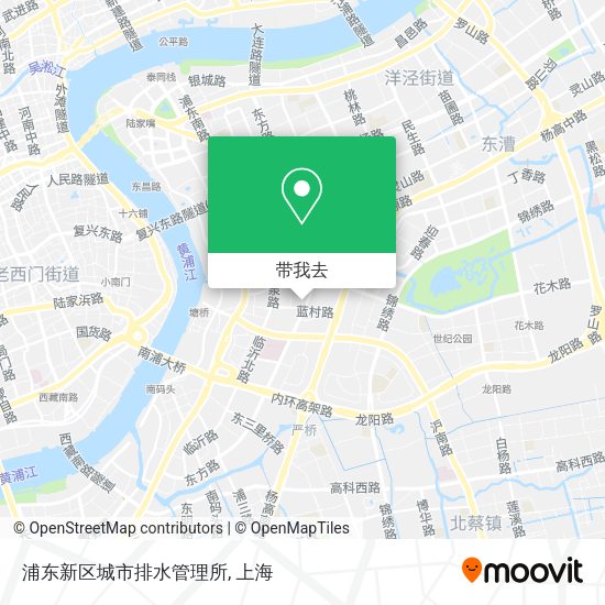 浦东新区城市排水管理所地图