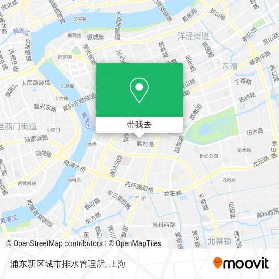 浦东新区城市排水管理所地图