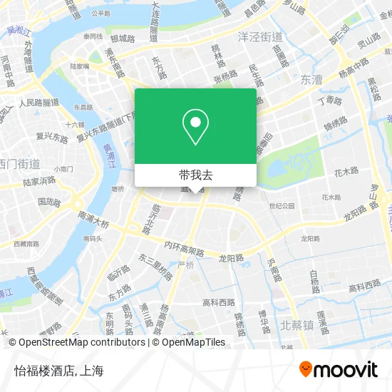 怡福楼酒店地图