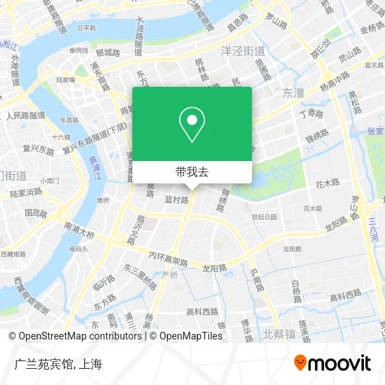 广兰苑宾馆地图