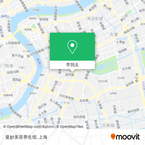 曼妙美容养生馆地图