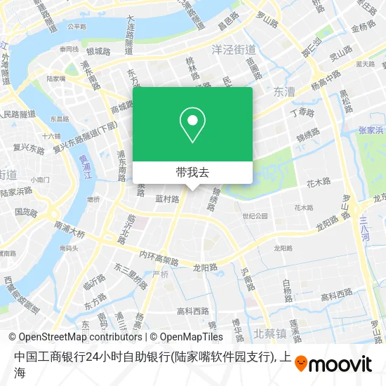 中国工商银行24小时自助银行(陆家嘴软件园支行)地图