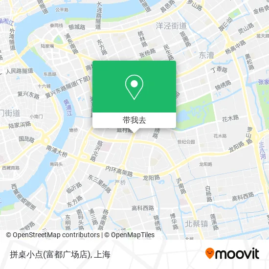 拼桌小点(富都广场店)地图