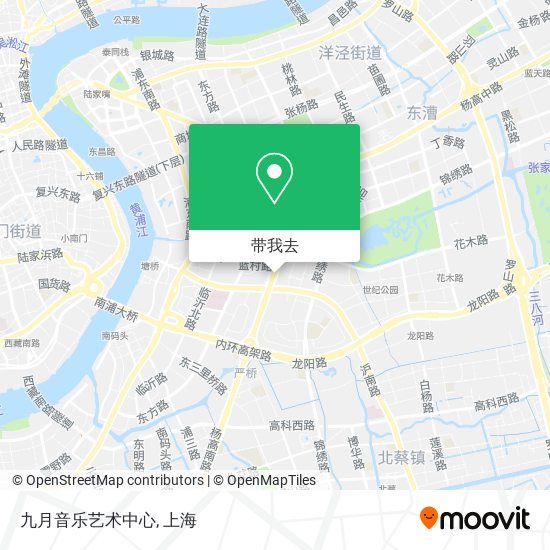 九月音乐艺术中心地图