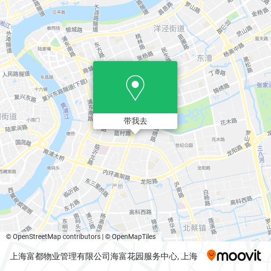 上海富都物业管理有限公司海富花园服务中心地图