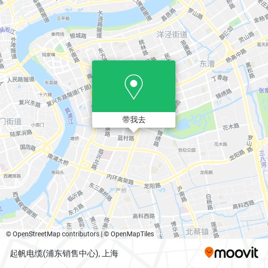 起帆电缆(浦东销售中心)地图