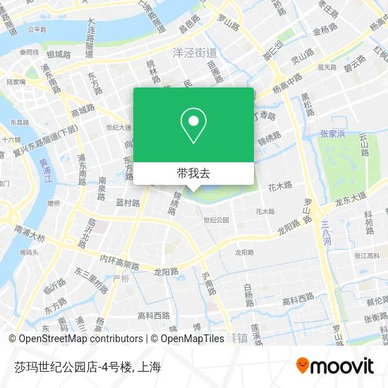 莎玛世纪公园店-4号楼地图