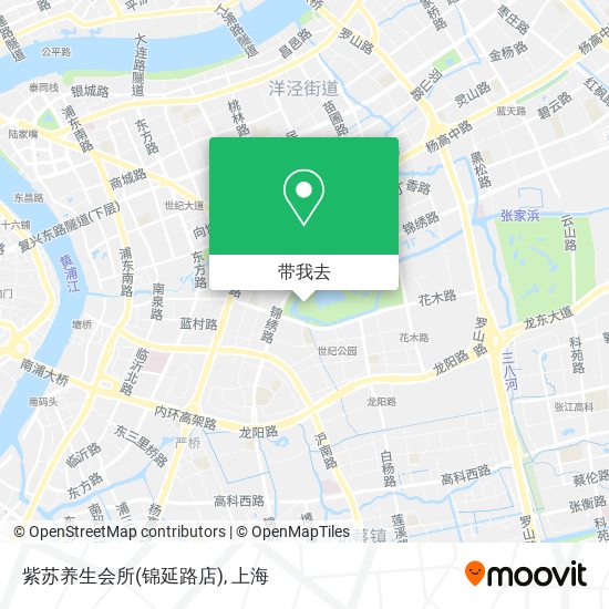 紫苏养生会所(锦延路店)地图