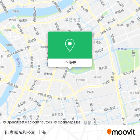 陆家嘴东和公寓地图
