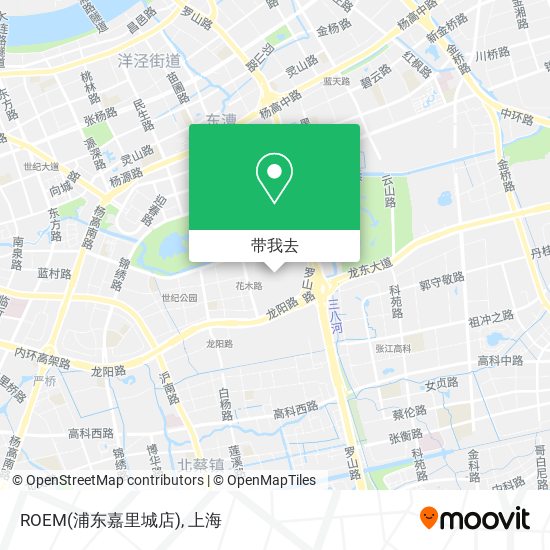ROEM(浦东嘉里城店)地图