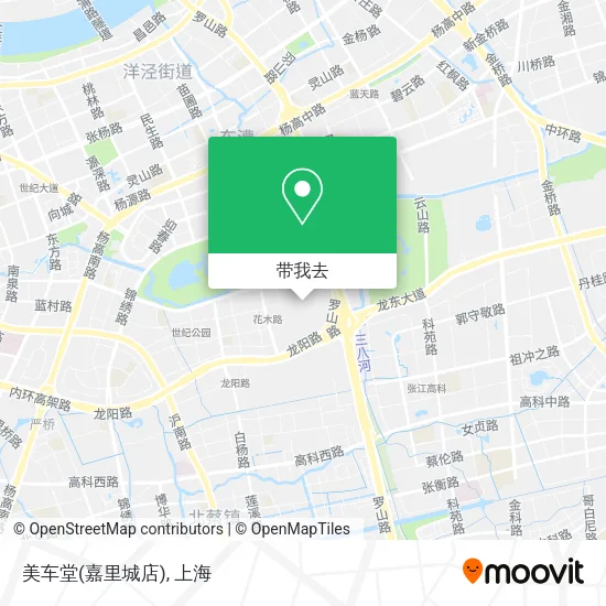 美车堂(嘉里城店)地图