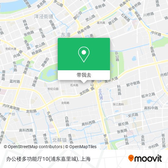 办公楼多功能厅10(浦东嘉里城)地图