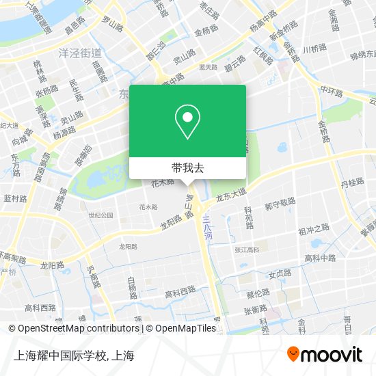 上海耀中国际学校地图