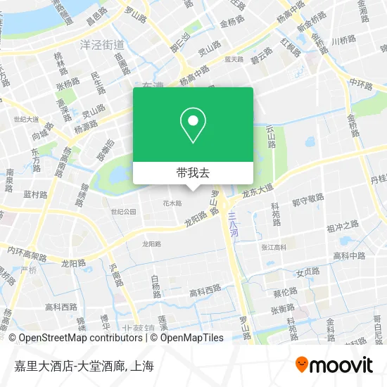 嘉里大酒店-大堂酒廊地图