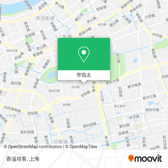 香溢培客地图