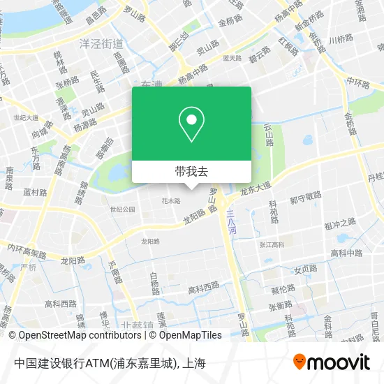 中国建设银行ATM(浦东嘉里城)地图