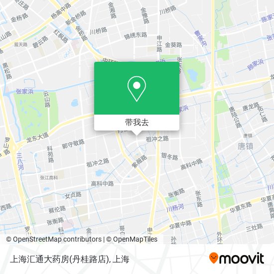 上海汇通大药房(丹桂路店)地图
