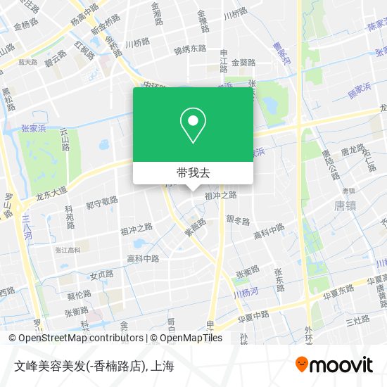 文峰美容美发(-香楠路店)地图