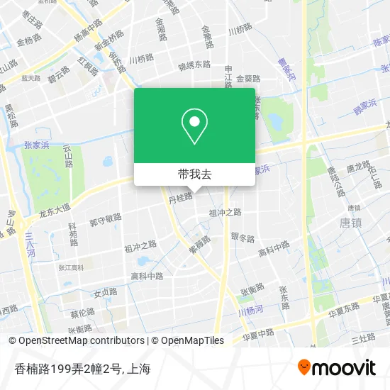 香楠路199弄2幢2号地图