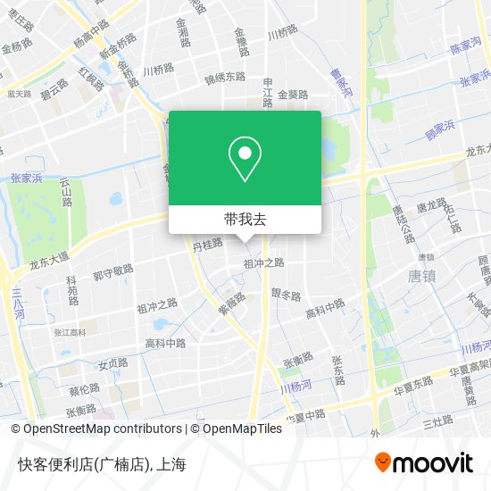 快客便利店(广楠店)地图