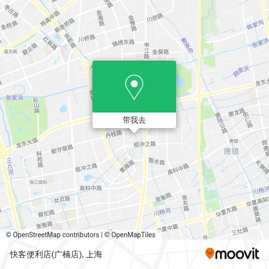 快客便利店(广楠店)地图