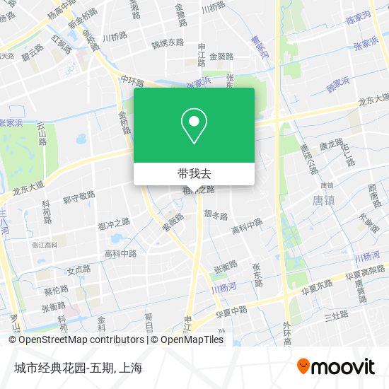 城市经典花园-五期地图
