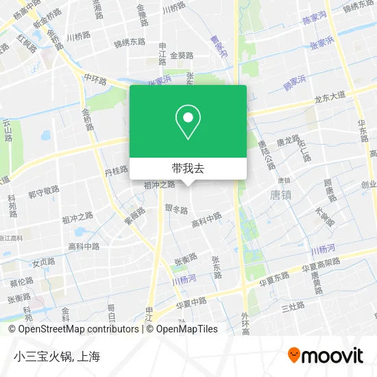 小三宝火锅地图