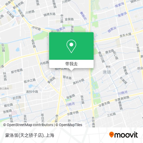蒙洛笛(天之骄子店)地图