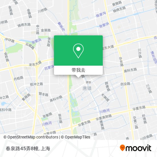 春泉路45弄8幢地图