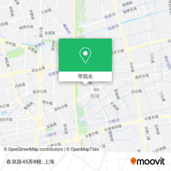 春泉路45弄8幢地图