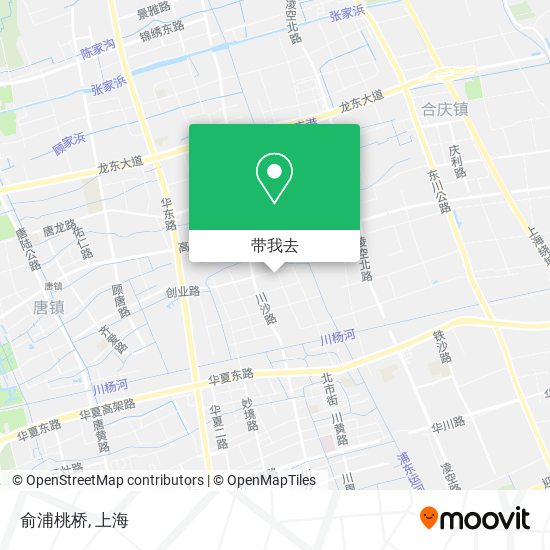俞浦桃桥地图