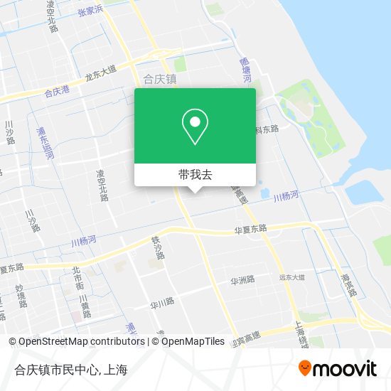 合庆镇市民中心地图