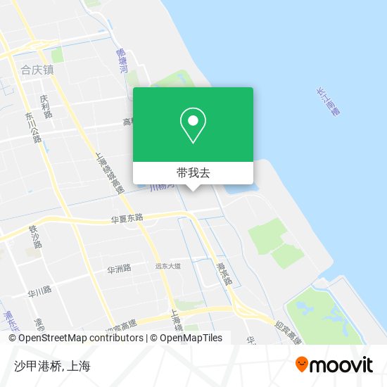 沙甲港桥地图