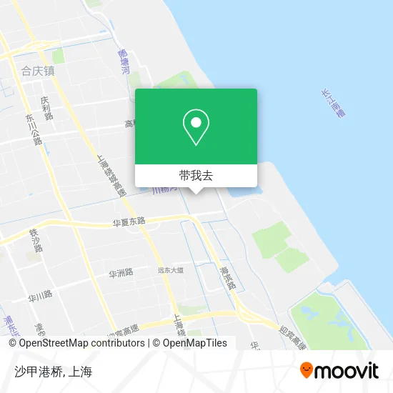 沙甲港桥地图