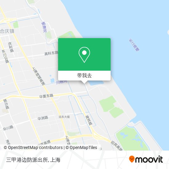 三甲港边防派出所地图