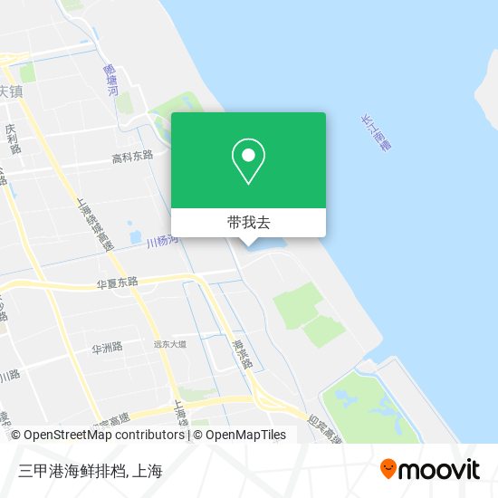 三甲港海鲜排档地图