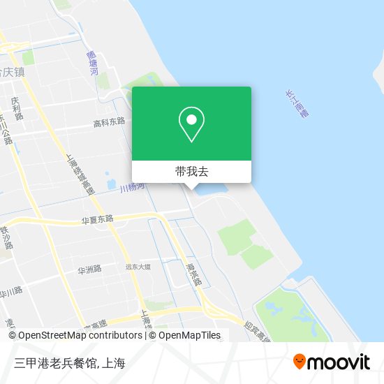 三甲港老兵餐馆地图