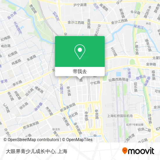 大眼界青少儿成长中心地图