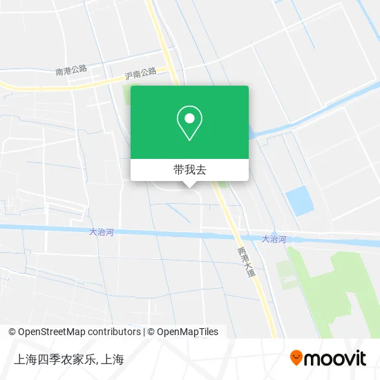 上海四季农家乐地图