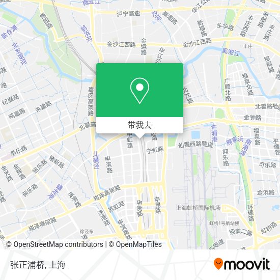 张正浦桥地图