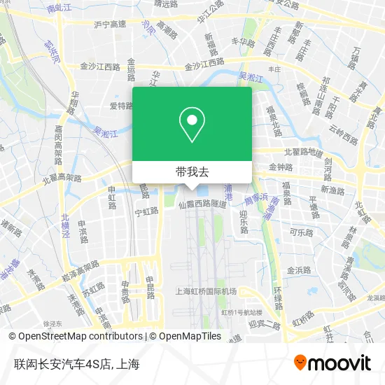 联闳长安汽车4S店地图