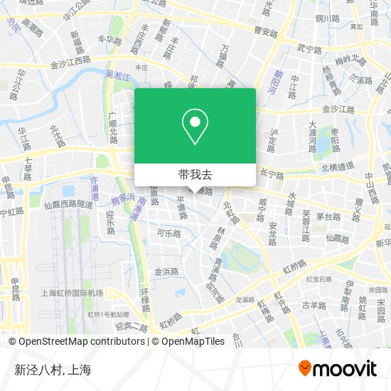 新泾八村地图