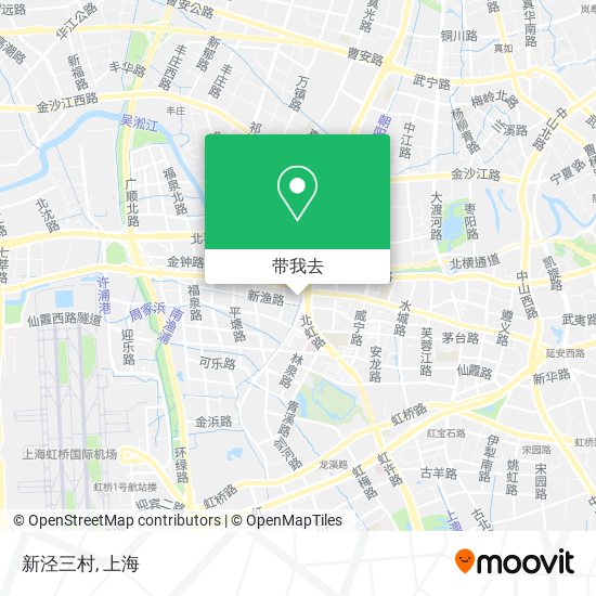 新泾三村地图