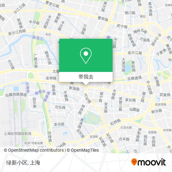 绿新小区地图