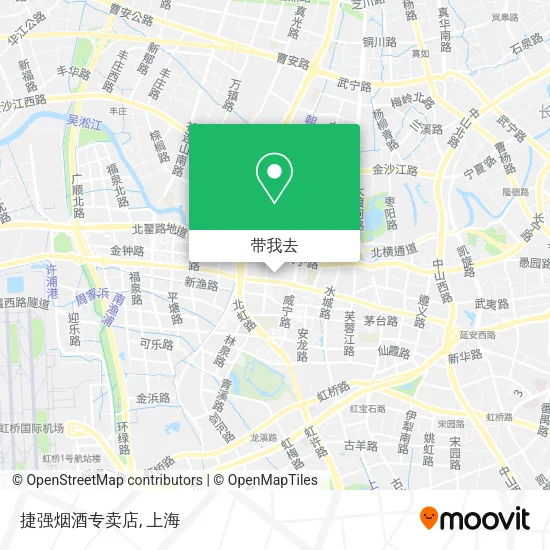 捷强烟酒专卖店地图