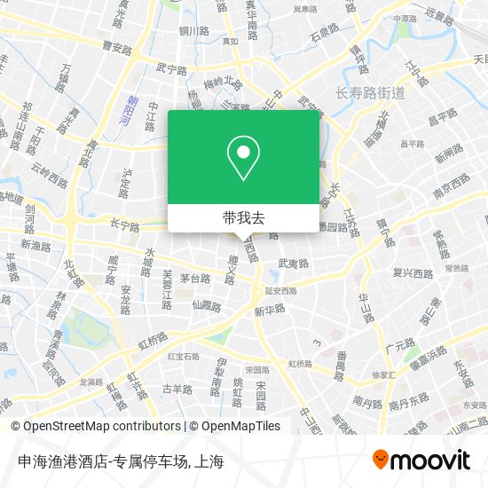 申海渔港酒店-专属停车场地图